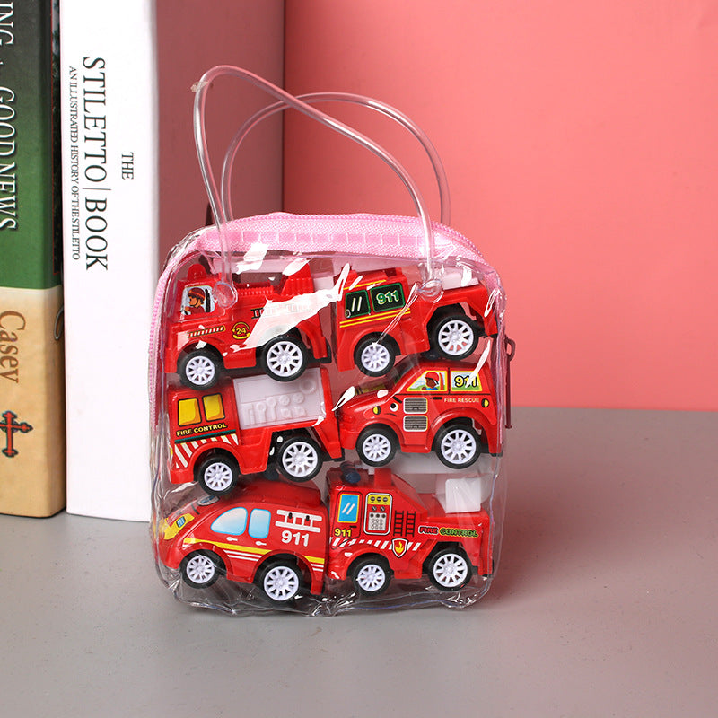 Fire Truck Trolley Toy Stall