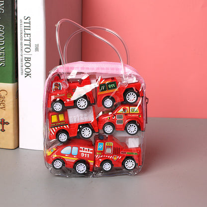 Fire Truck Trolley Toy Stall