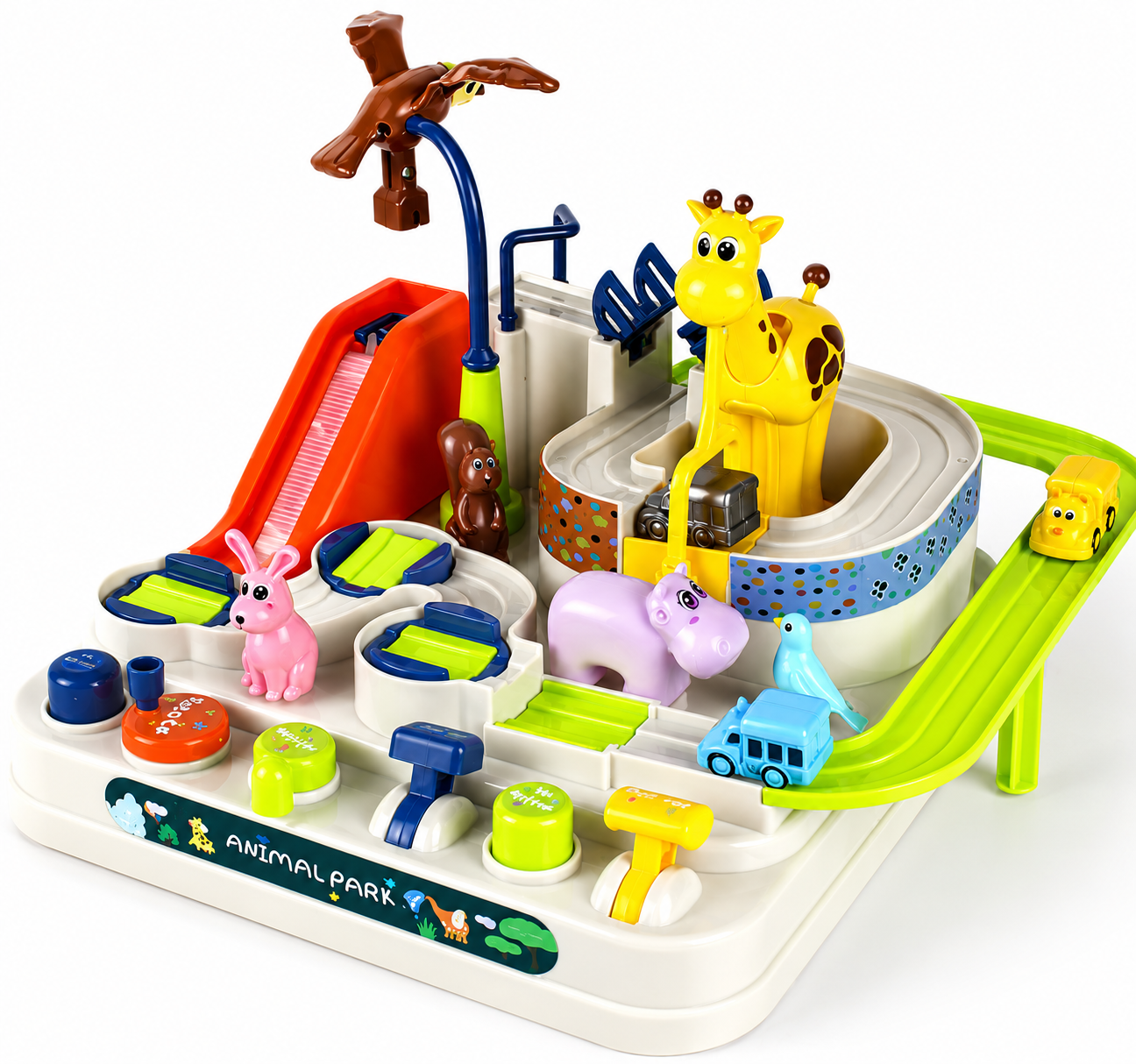 Big Adventure Parking Lot Rail Car Toy