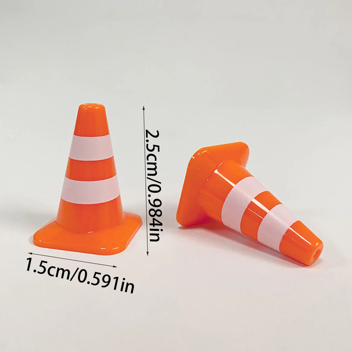 10PCS Mini Road Signs Traffic Cone Play Set